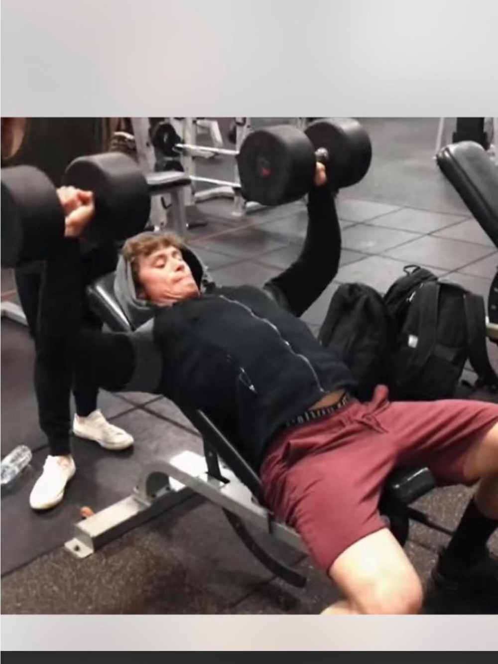 RARE Black Pioneer Gymshark Hoodie